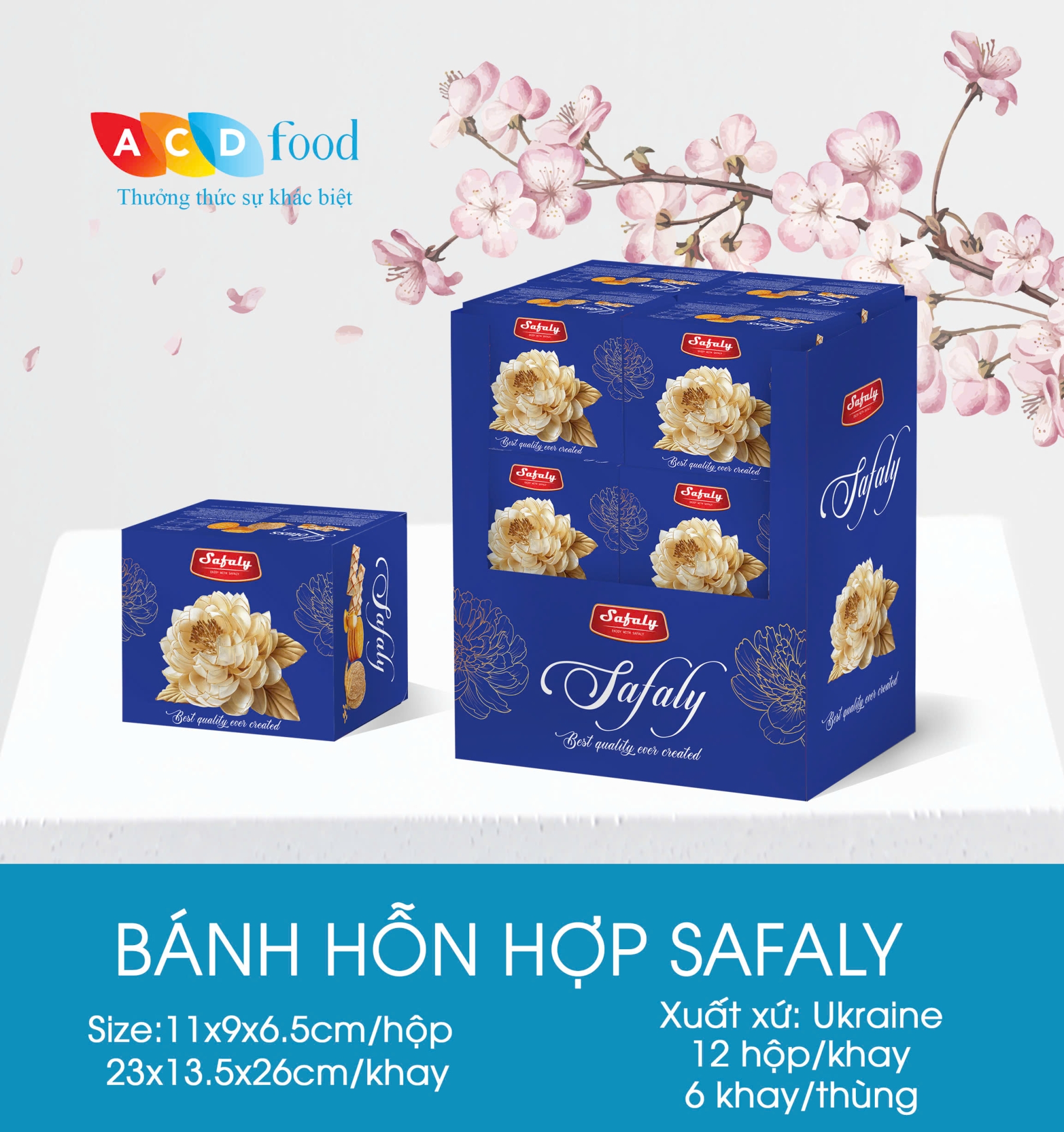 Bánh quy mix vị Safaly 50g