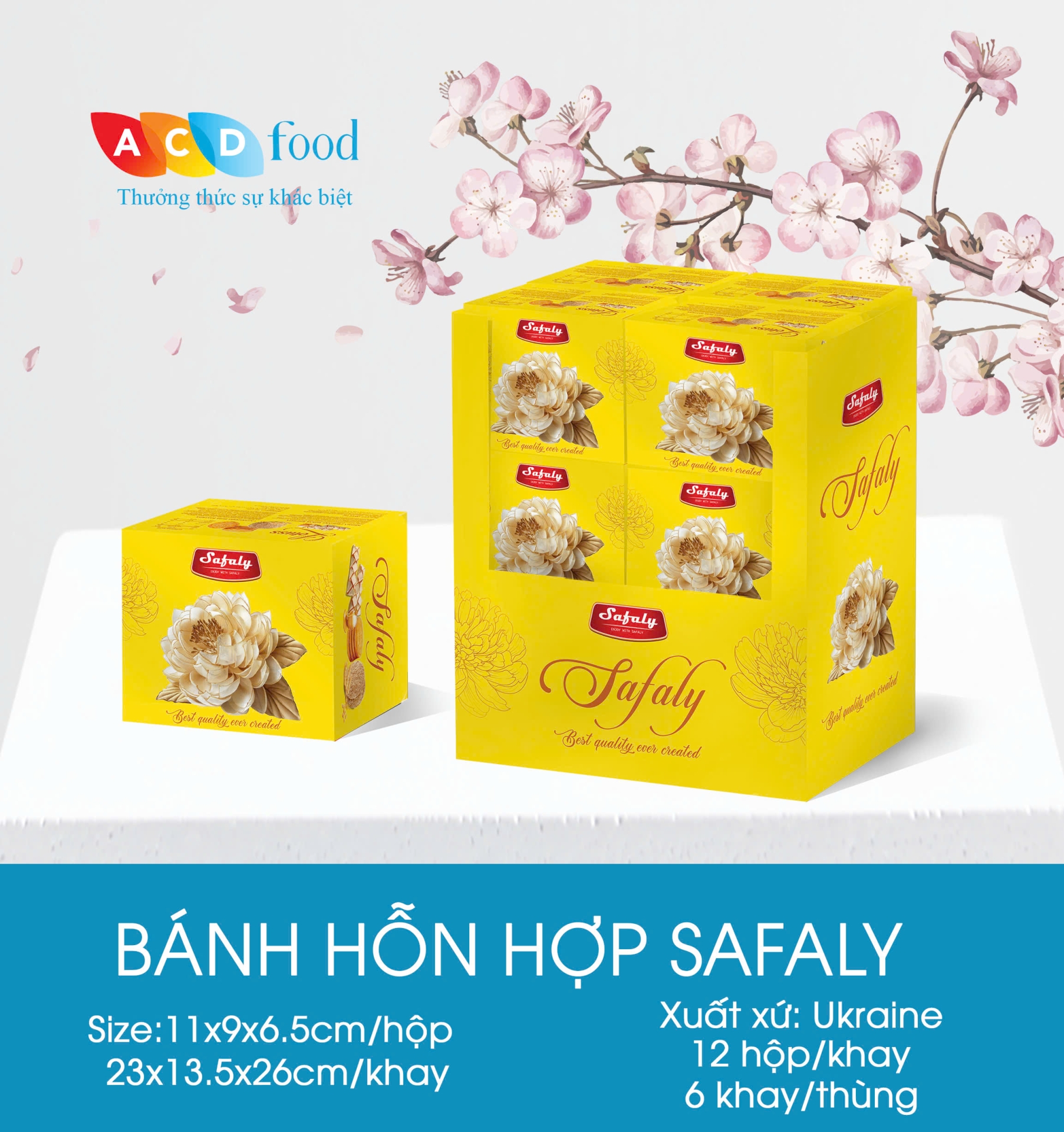 Bánh quy mix vị Safaly 50g
