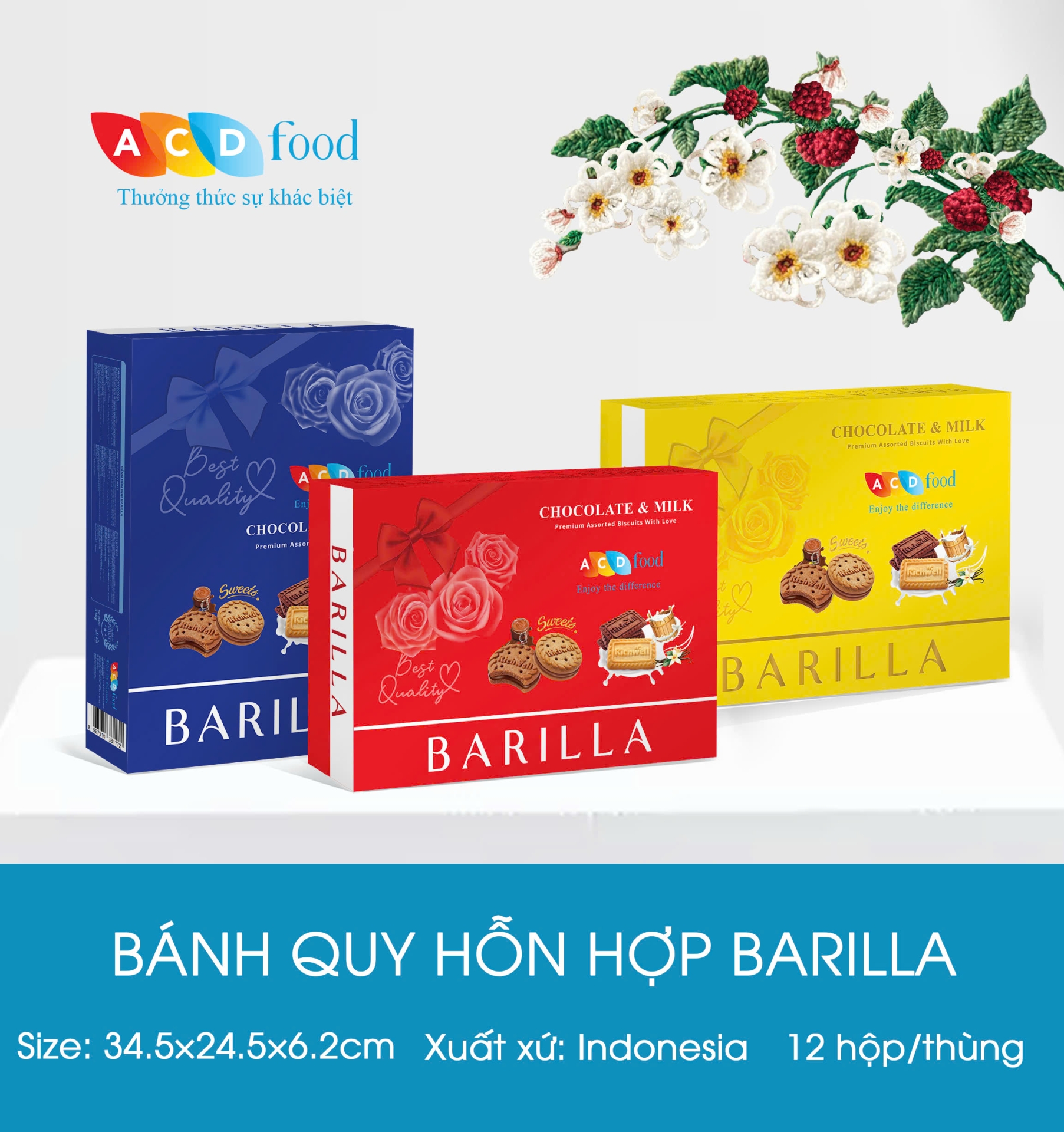 Bánh quy hỗn hợp Barilla 310g