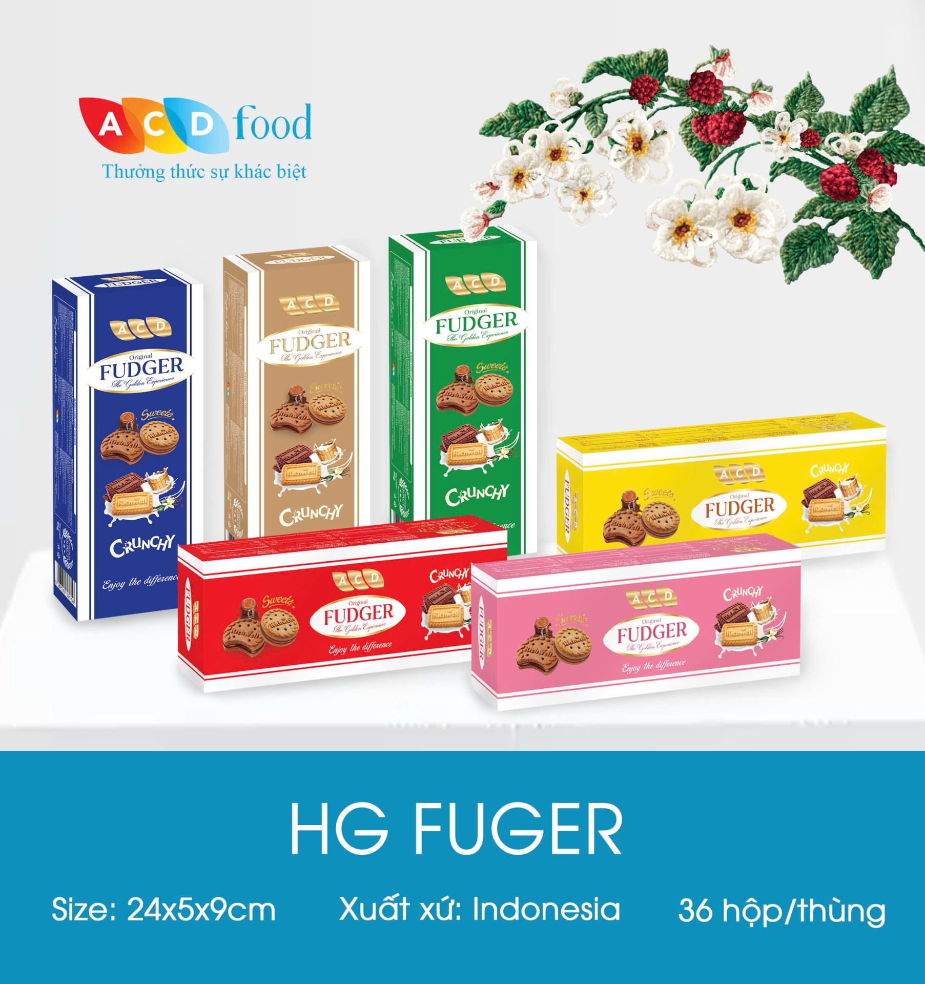 Bánh quy hỗn hợp Fuger 95g
