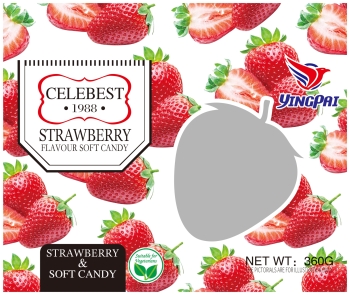 Kẹo mềm vị dâu tây 360g