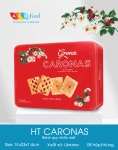 Bánh hộp thiếc nhân mứt Caronas 712g