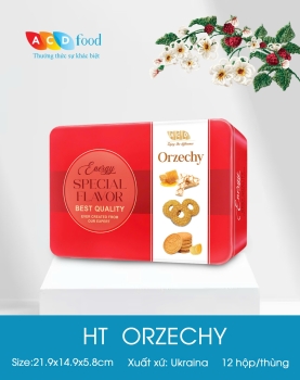 Bánh hộp thiếc Orzechy 230g