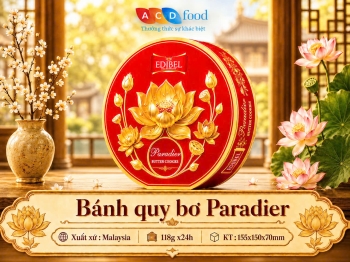 Bánh quy bơ Paradier 118g*24