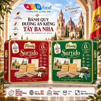 Bánh hỗn hợp Surtido với đường ăn kiêng 450g*8