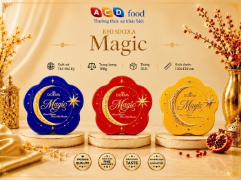 Kẹo socola sữa Magic mix vị 108g*36