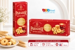Bánh quy bơ Paradier 82g*36 - Hộp giấy dài (Đỏ, Vàng, Xanh)