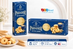 Bánh quy bơ Paradier 82g*36 - Hộp giấy dài (Đỏ, Vàng, Xanh)
