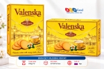 Bánh quy Valenska kem bơ 252g*12 - Hộp giấy (Đỏ, Vàng, Xanh)