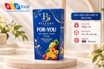Kẹo hoa quả vị hỗn hợp For You 102g*24 - Hộp giấy hình thang (Đỏ, Vàng, Xanh)
